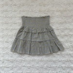 Worn twice Koch floral print mini skirt